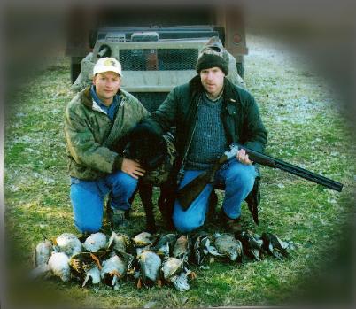 Richard and Friends..1ST Hunt Three Man Limit..Rare Picture Of Richard...